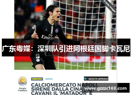 广东粤媒：深圳队引进阿根廷国脚卡瓦尼